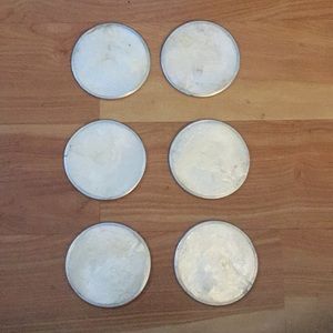 Marblized coasters set of 6